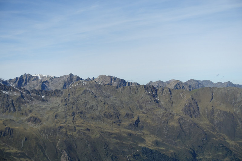 Alpengasthof Lsens - Hochgrafljoch - Hohe Rte - Gallwieser Mittergrat - Roter Kogel - Zirmweg - Alpengasthof Lsens