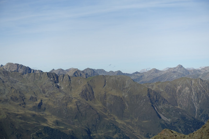 Alpengasthof Lsens - Hochgrafljoch - Hohe Rte - Gallwieser Mittergrat - Roter Kogel - Zirmweg - Alpengasthof Lsens