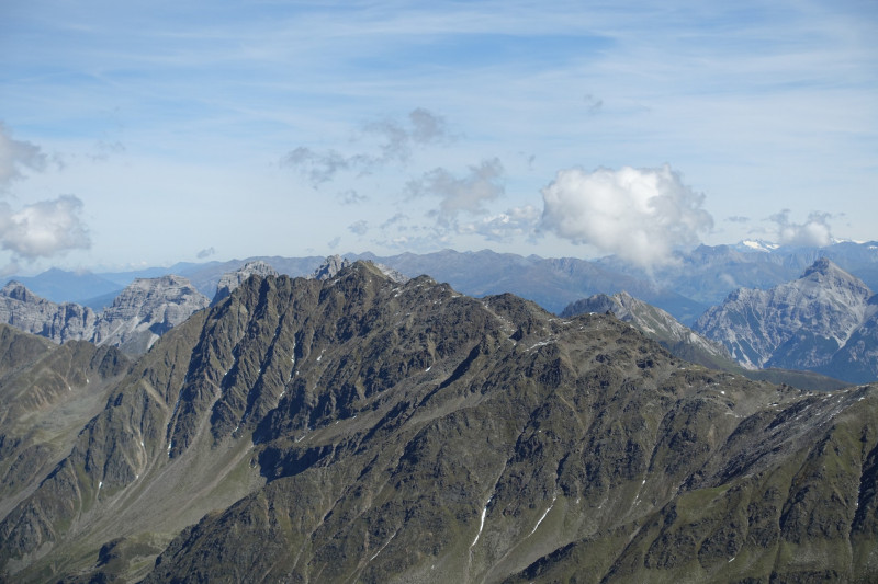 Alpengasthof Lsens - Hochgrafljoch - Hohe Rte - Gallwieser Mittergrat - Roter Kogel - Zirmweg - Alpengasthof Lsens