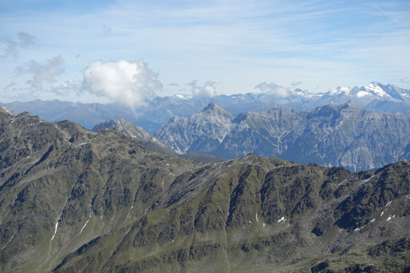 Alpengasthof Lsens - Hochgrafljoch - Hohe Rte - Gallwieser Mittergrat - Roter Kogel - Zirmweg - Alpengasthof Lsens