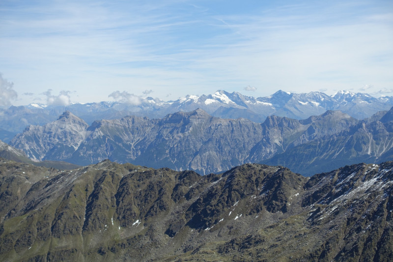Alpengasthof Lsens - Hochgrafljoch - Hohe Rte - Gallwieser Mittergrat - Roter Kogel - Zirmweg - Alpengasthof Lsens