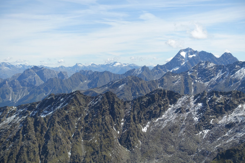 Alpengasthof Lsens - Hochgrafljoch - Hohe Rte - Gallwieser Mittergrat - Roter Kogel - Zirmweg - Alpengasthof Lsens