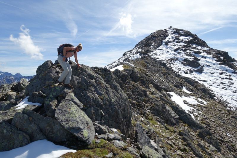 Alpengasthof Lsens - Hochgrafljoch - Hohe Rte - Gallwieser Mittergrat - Roter Kogel - Zirmweg - Alpengasthof Lsens