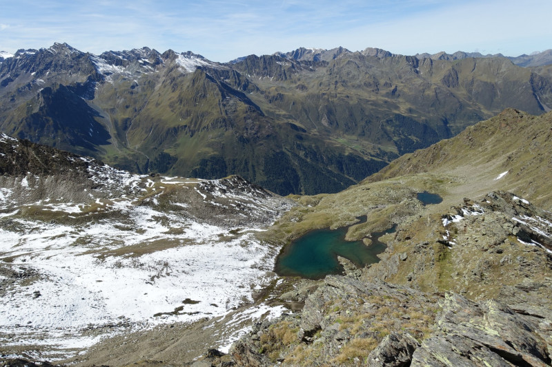 Alpengasthof Lsens - Hochgrafljoch - Hohe Rte - Gallwieser Mittergrat - Roter Kogel - Zirmweg - Alpengasthof Lsens