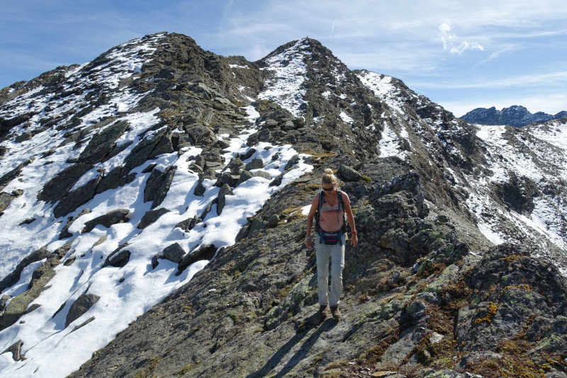 Alpengasthof Lsens - Hochgrafljoch - Hohe Rte - Gallwieser Mittergrat - Roter Kogel - Zirmweg - Alpengasthof Lsens