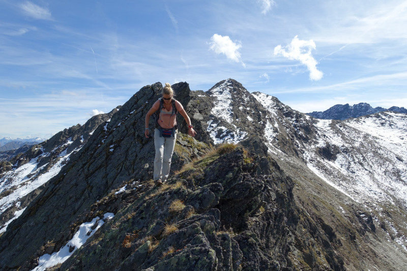 Alpengasthof Lsens - Hochgrafljoch - Hohe Rte - Gallwieser Mittergrat - Roter Kogel - Zirmweg - Alpengasthof Lsens