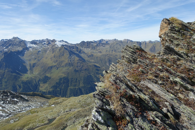 Alpengasthof Lsens - Hochgrafljoch - Hohe Rte - Gallwieser Mittergrat - Roter Kogel - Zirmweg - Alpengasthof Lsens