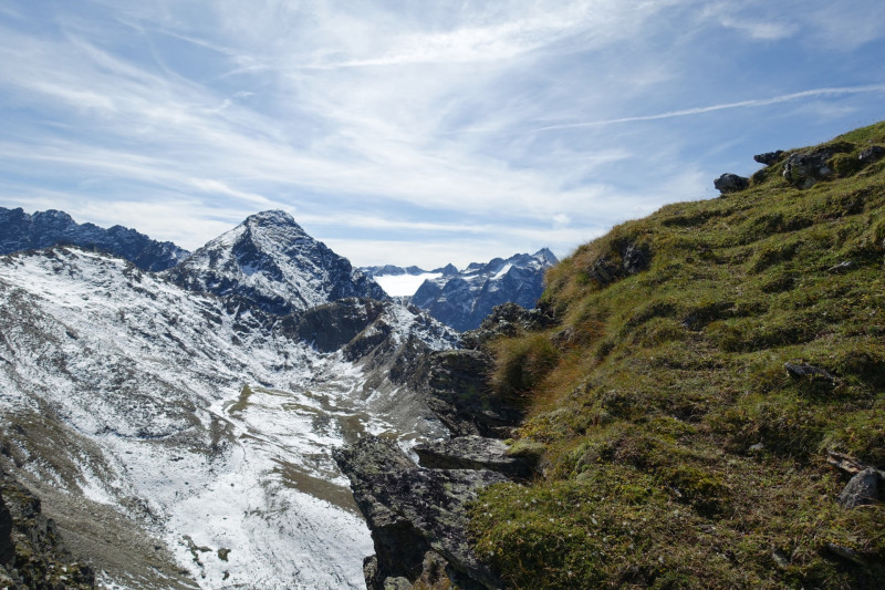 Alpengasthof Lsens - Hochgrafljoch - Hohe Rte - Gallwieser Mittergrat - Roter Kogel - Zirmweg - Alpengasthof Lsens