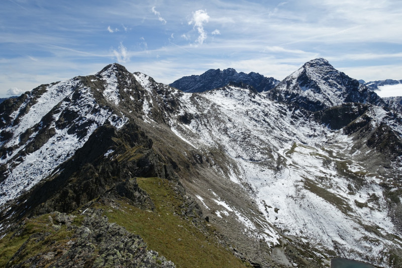 Alpengasthof Lsens - Hochgrafljoch - Hohe Rte - Gallwieser Mittergrat - Roter Kogel - Zirmweg - Alpengasthof Lsens