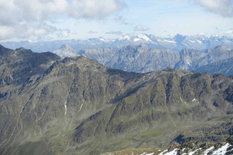Alpengasthof Lsens - Hochgrafljoch - Hohe Rte - Gallwieser Mittergrat - Roter Kogel - Zirmweg - Alpengasthof Lsens