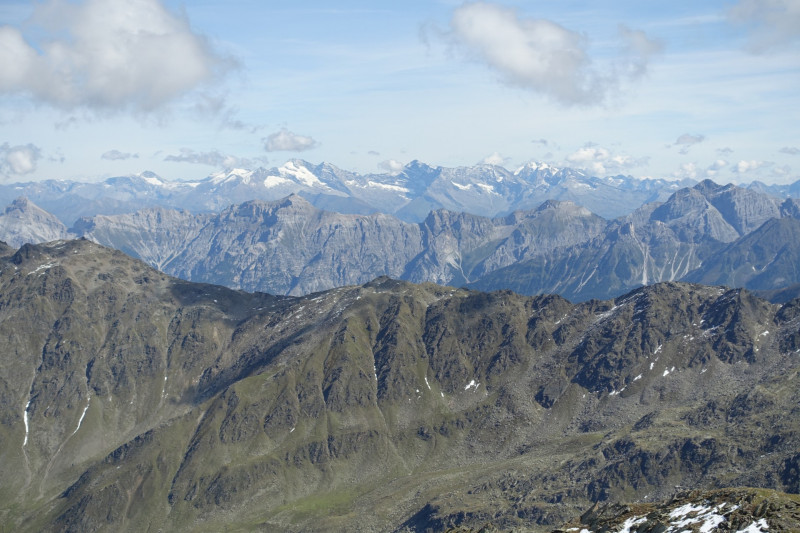 Alpengasthof Lsens - Hochgrafljoch - Hohe Rte - Gallwieser Mittergrat - Roter Kogel - Zirmweg - Alpengasthof Lsens