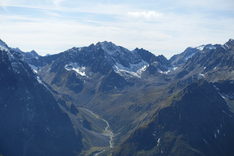 Alpengasthof Lsens - Hochgrafljoch - Hohe Rte - Gallwieser Mittergrat - Roter Kogel - Zirmweg - Alpengasthof Lsens