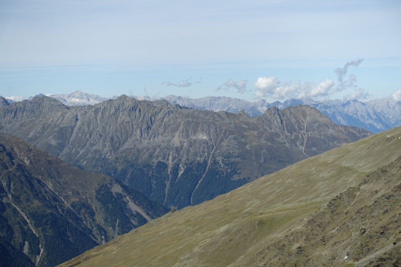 Alpengasthof Lsens - Hochgrafljoch - Hohe Rte - Gallwieser Mittergrat - Roter Kogel - Zirmweg - Alpengasthof Lsens