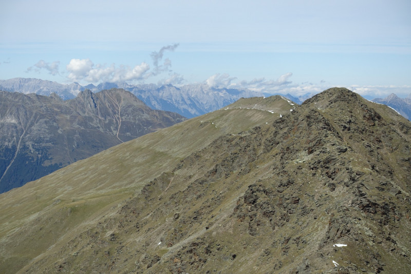 Alpengasthof Lsens - Hochgrafljoch - Hohe Rte - Gallwieser Mittergrat - Roter Kogel - Zirmweg - Alpengasthof Lsens