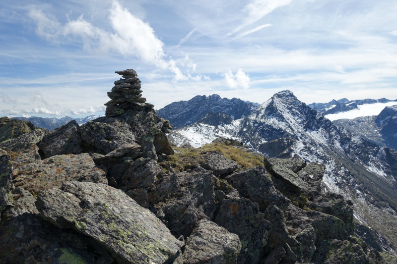 Alpengasthof Lsens - Hochgrafljoch - Hohe Rte - Gallwieser Mittergrat - Roter Kogel - Zirmweg - Alpengasthof Lsens