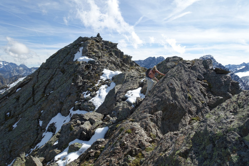 Alpengasthof Lsens - Hochgrafljoch - Hohe Rte - Gallwieser Mittergrat - Roter Kogel - Zirmweg - Alpengasthof Lsens