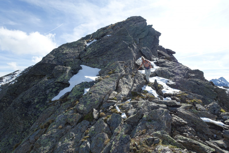 Alpengasthof Lsens - Hochgrafljoch - Hohe Rte - Gallwieser Mittergrat - Roter Kogel - Zirmweg - Alpengasthof Lsens