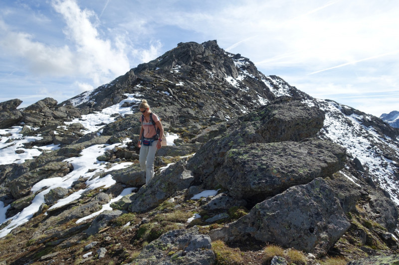 Alpengasthof Lsens - Hochgrafljoch - Hohe Rte - Gallwieser Mittergrat - Roter Kogel - Zirmweg - Alpengasthof Lsens