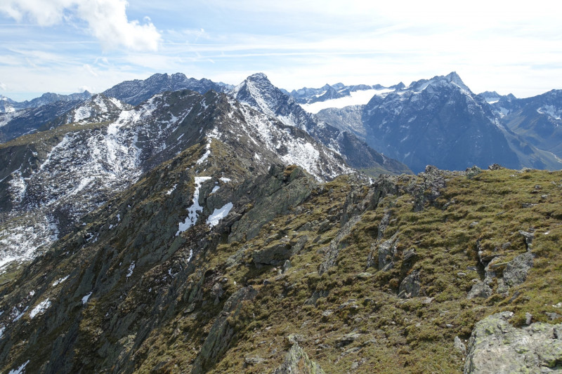 Alpengasthof Lsens - Hochgrafljoch - Hohe Rte - Gallwieser Mittergrat - Roter Kogel - Zirmweg - Alpengasthof Lsens