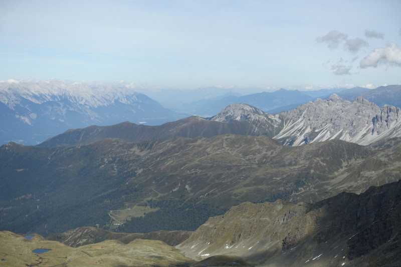 Alpengasthof Lsens - Hochgrafljoch - Hohe Rte - Gallwieser Mittergrat - Roter Kogel - Zirmweg - Alpengasthof Lsens