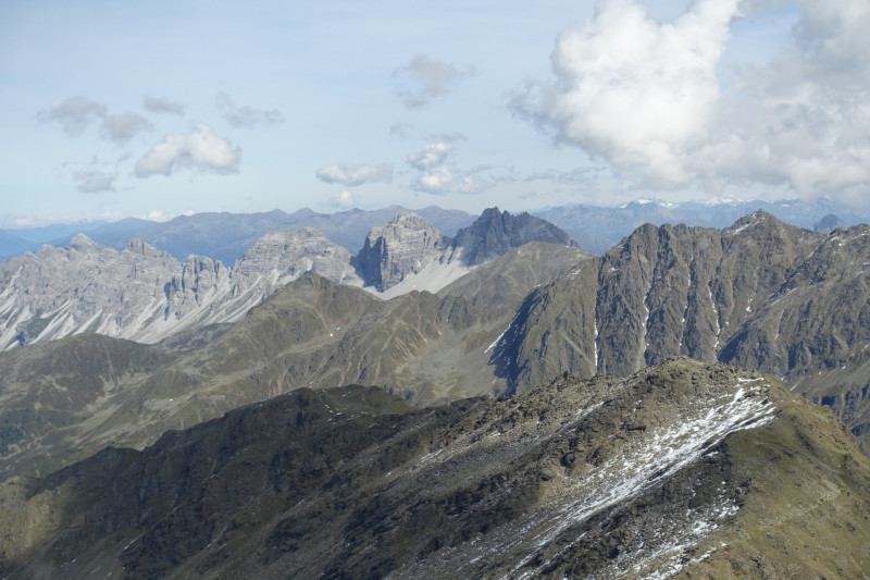 Alpengasthof Lsens - Hochgrafljoch - Hohe Rte - Gallwieser Mittergrat - Roter Kogel - Zirmweg - Alpengasthof Lsens