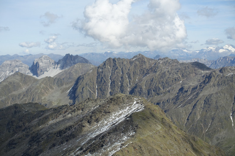 Alpengasthof Lsens - Hochgrafljoch - Hohe Rte - Gallwieser Mittergrat - Roter Kogel - Zirmweg - Alpengasthof Lsens