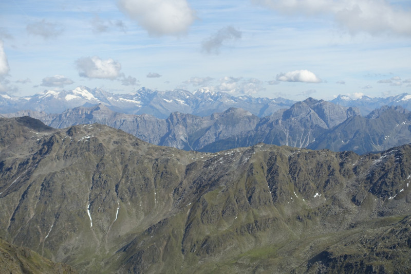 Alpengasthof Lsens - Hochgrafljoch - Hohe Rte - Gallwieser Mittergrat - Roter Kogel - Zirmweg - Alpengasthof Lsens