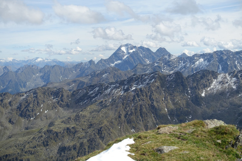 Alpengasthof Lsens - Hochgrafljoch - Hohe Rte - Gallwieser Mittergrat - Roter Kogel - Zirmweg - Alpengasthof Lsens