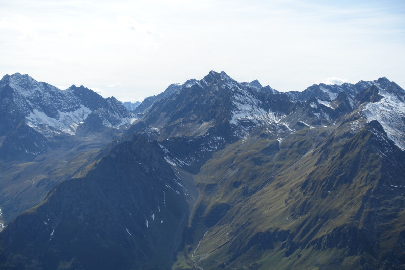 Alpengasthof Lsens - Hochgrafljoch - Hohe Rte - Gallwieser Mittergrat - Roter Kogel - Zirmweg - Alpengasthof Lsens