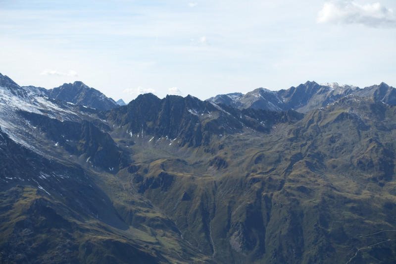 Alpengasthof Lsens - Hochgrafljoch - Hohe Rte - Gallwieser Mittergrat - Roter Kogel - Zirmweg - Alpengasthof Lsens