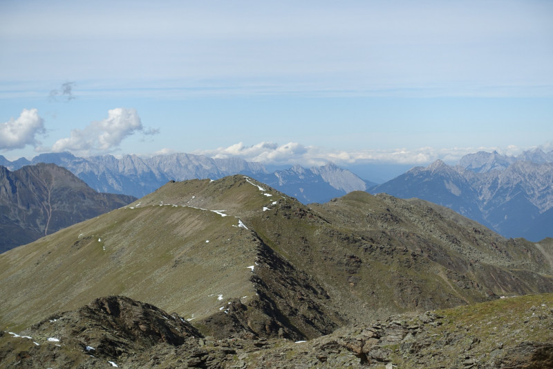 Alpengasthof Lsens - Hochgrafljoch - Hohe Rte - Gallwieser Mittergrat - Roter Kogel - Zirmweg - Alpengasthof Lsens