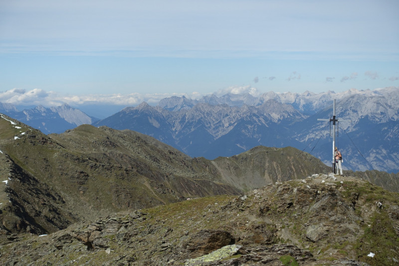 Alpengasthof Lsens - Hochgrafljoch - Hohe Rte - Gallwieser Mittergrat - Roter Kogel - Zirmweg - Alpengasthof Lsens