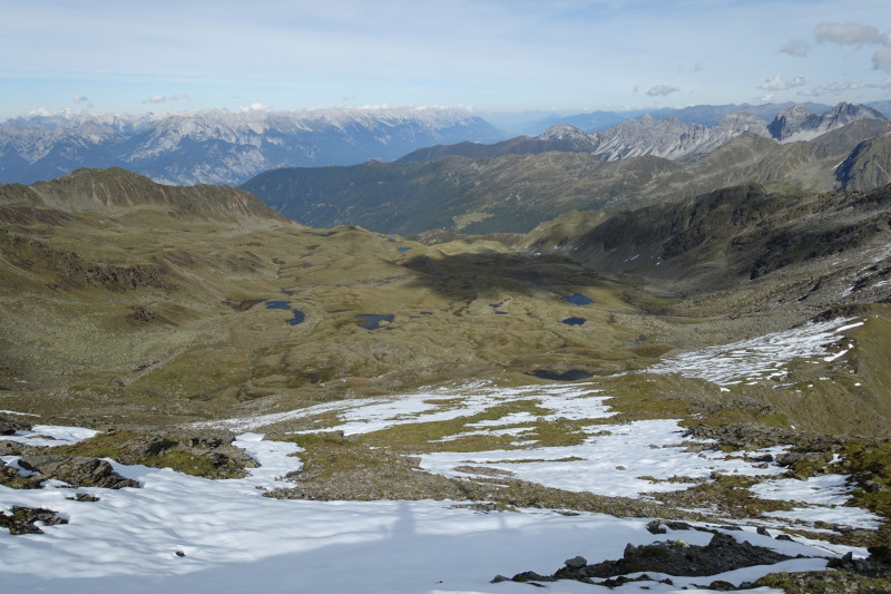 Alpengasthof Lsens - Hochgrafljoch - Hohe Rte - Gallwieser Mittergrat - Roter Kogel - Zirmweg - Alpengasthof Lsens