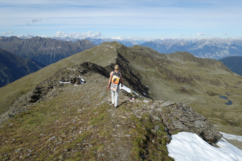 Alpengasthof Lsens - Hochgrafljoch - Hohe Rte - Gallwieser Mittergrat - Roter Kogel - Zirmweg - Alpengasthof Lsens