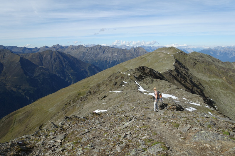 Alpengasthof Lsens - Hochgrafljoch - Hohe Rte - Gallwieser Mittergrat - Roter Kogel - Zirmweg - Alpengasthof Lsens