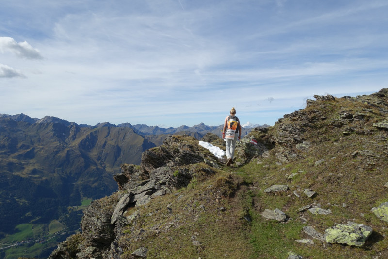 Alpengasthof Lsens - Hochgrafljoch - Hohe Rte - Gallwieser Mittergrat - Roter Kogel - Zirmweg - Alpengasthof Lsens