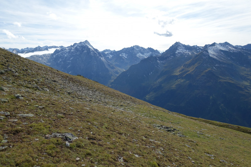 Alpengasthof Lsens - Hochgrafljoch - Hohe Rte - Gallwieser Mittergrat - Roter Kogel - Zirmweg - Alpengasthof Lsens