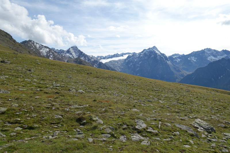 Alpengasthof Lsens - Hochgrafljoch - Hohe Rte - Gallwieser Mittergrat - Roter Kogel - Zirmweg - Alpengasthof Lsens