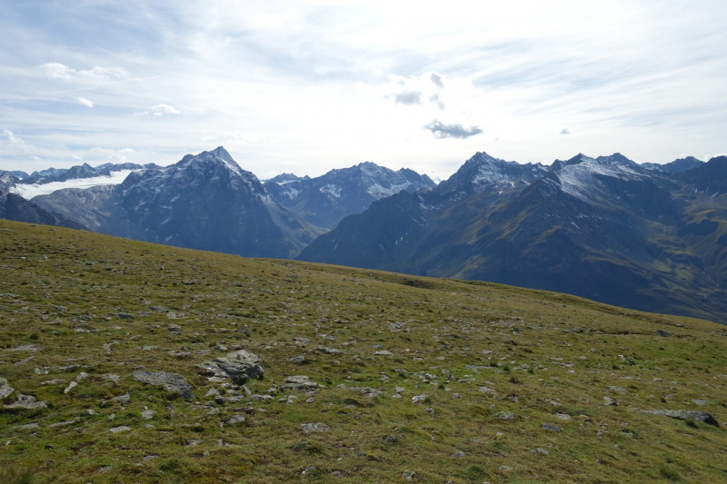 Alpengasthof Lsens - Hochgrafljoch - Hohe Rte - Gallwieser Mittergrat - Roter Kogel - Zirmweg - Alpengasthof Lsens