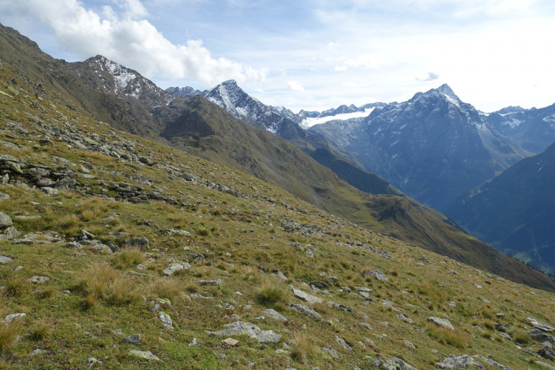 Alpengasthof Lsens - Hochgrafljoch - Hohe Rte - Gallwieser Mittergrat - Roter Kogel - Zirmweg - Alpengasthof Lsens