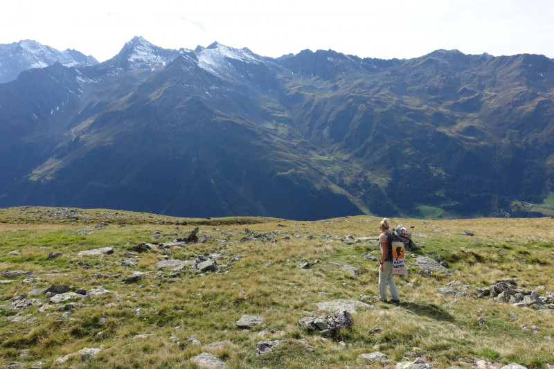 Alpengasthof Lsens - Hochgrafljoch - Hohe Rte - Gallwieser Mittergrat - Roter Kogel - Zirmweg - Alpengasthof Lsens