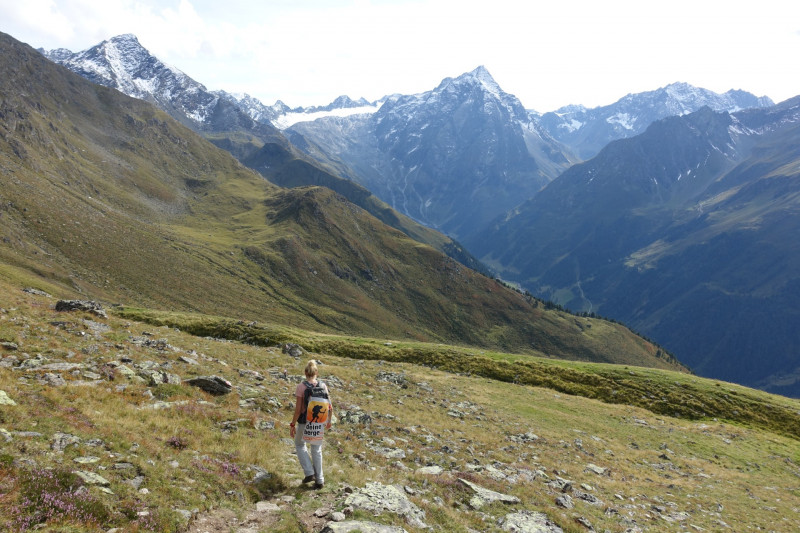 Alpengasthof Lsens - Hochgrafljoch - Hohe Rte - Gallwieser Mittergrat - Roter Kogel - Zirmweg - Alpengasthof Lsens