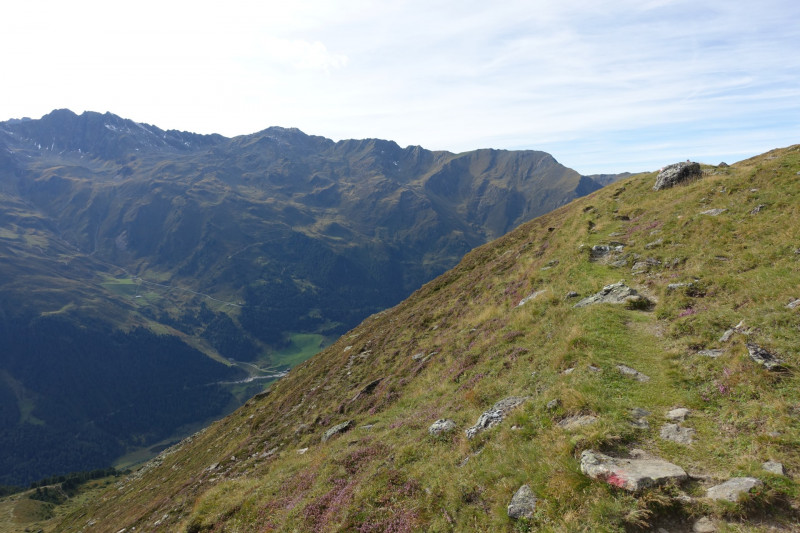 Alpengasthof Lsens - Hochgrafljoch - Hohe Rte - Gallwieser Mittergrat - Roter Kogel - Zirmweg - Alpengasthof Lsens