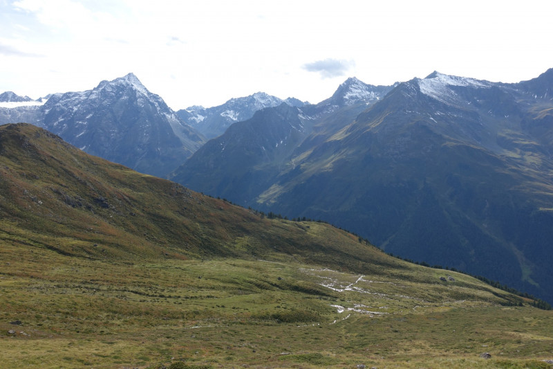Alpengasthof Lsens - Hochgrafljoch - Hohe Rte - Gallwieser Mittergrat - Roter Kogel - Zirmweg - Alpengasthof Lsens
