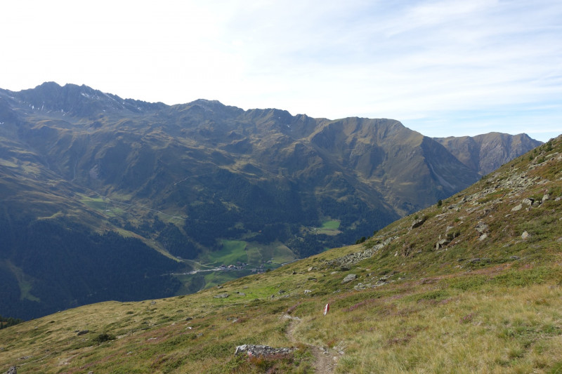 Alpengasthof Lsens - Hochgrafljoch - Hohe Rte - Gallwieser Mittergrat - Roter Kogel - Zirmweg - Alpengasthof Lsens