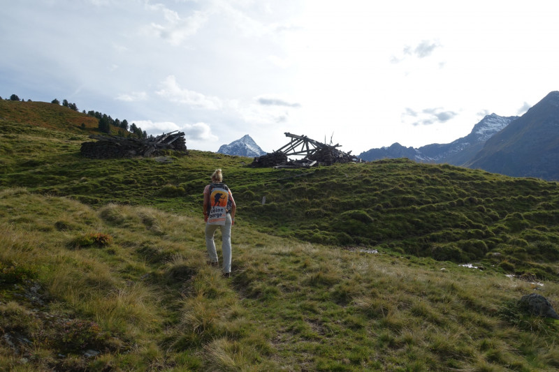 Alpengasthof Lsens - Hochgrafljoch - Hohe Rte - Gallwieser Mittergrat - Roter Kogel - Zirmweg - Alpengasthof Lsens