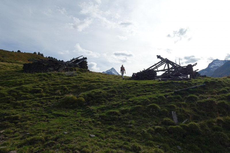 Alpengasthof Lsens - Hochgrafljoch - Hohe Rte - Gallwieser Mittergrat - Roter Kogel - Zirmweg - Alpengasthof Lsens