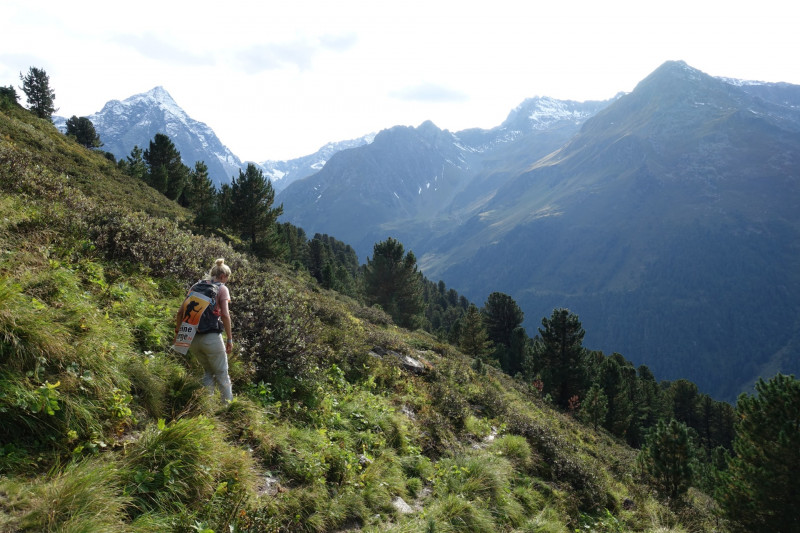 Alpengasthof Lsens - Hochgrafljoch - Hohe Rte - Gallwieser Mittergrat - Roter Kogel - Zirmweg - Alpengasthof Lsens