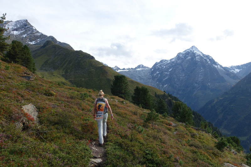 Alpengasthof Lsens - Hochgrafljoch - Hohe Rte - Gallwieser Mittergrat - Roter Kogel - Zirmweg - Alpengasthof Lsens