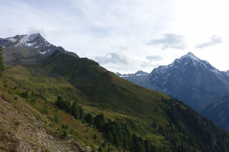 Alpengasthof Lsens - Hochgrafljoch - Hohe Rte - Gallwieser Mittergrat - Roter Kogel - Zirmweg - Alpengasthof Lsens